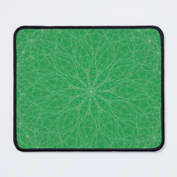 Item preview, Emerald Green Starburst Mandala with Fine Linework designed and sold by tryandplay.