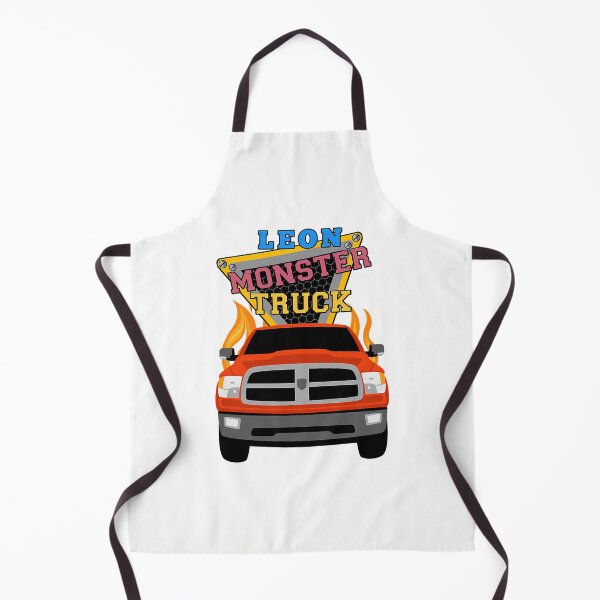 Item preview, Leon Name With Monster Truck designed and sold by ca-rlyneder.