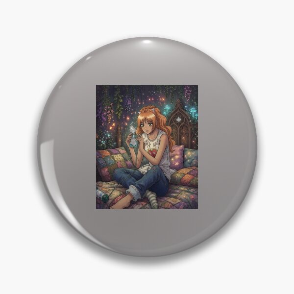 Item preview, Cozy Anime Girl Relaxing On Bed Scene-29 designed and sold by EnzoMarino.