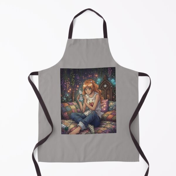 Item preview, Cozy Anime Girl Relaxing On Bed Scene-29 designed and sold by EnzoMarino.