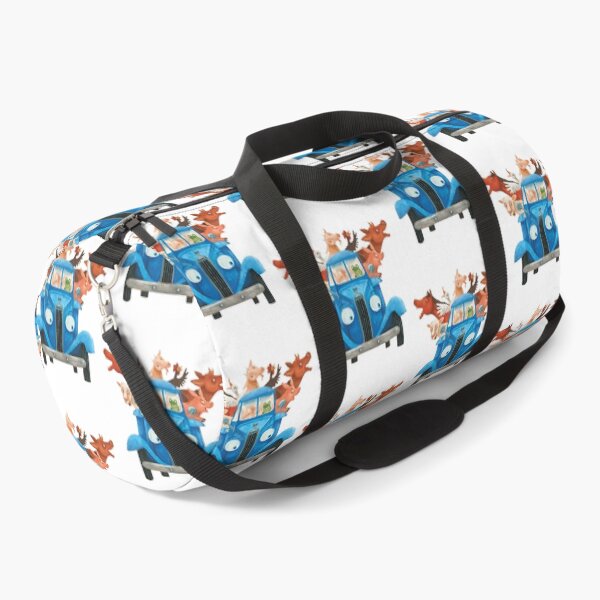 Item preview, Little Blue Truck With Farm Animals Classic Illustration designed and sold by ca-rlyneder.