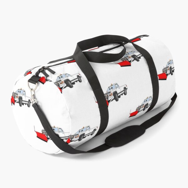 Item preview, White R Pick Up Truck Snow Plow Cartoon designed and sold by ca-rlyneder.