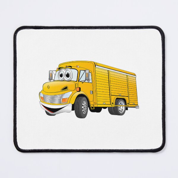Item preview, Yellow Beverage Truck Cartoon designed and sold by ca-rlyneder.