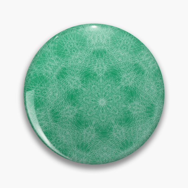 Item preview, Jade Green Mandala with Intricate Mint Geometry designed and sold by tryandplay.