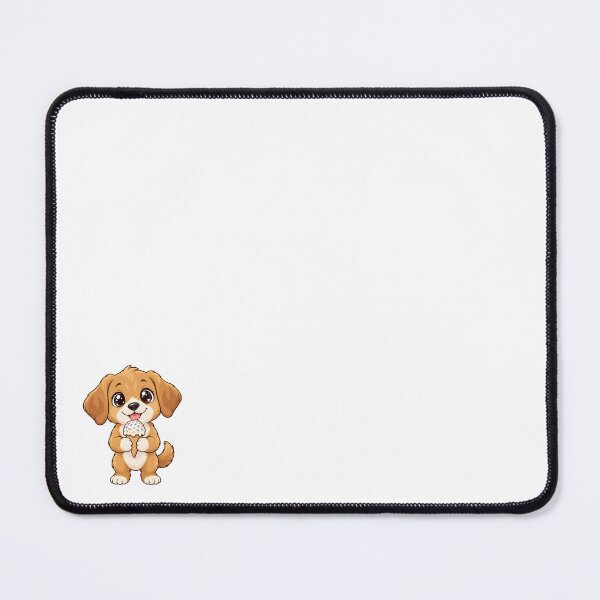 Item preview, Cute Kawaii Dog With Ice Cream designed and sold by Eternalski.