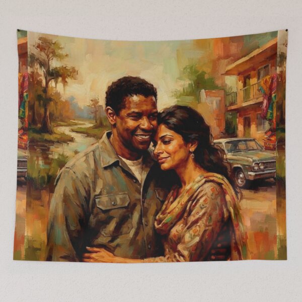 Item preview, Mississippi Masala Cultural Romance Fine Art Tribute designed and sold by Art's Diner.