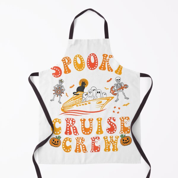 Item preview, Spooky Cruise Crew Squad Skeleton Ghost Halloween 2026 T-Shirt designed and sold by eBoy31.