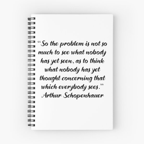 Item preview, Think What Nobody Has Thought - Arthur Schopenhauer Quote designed and sold by 4ever-Undaunted.