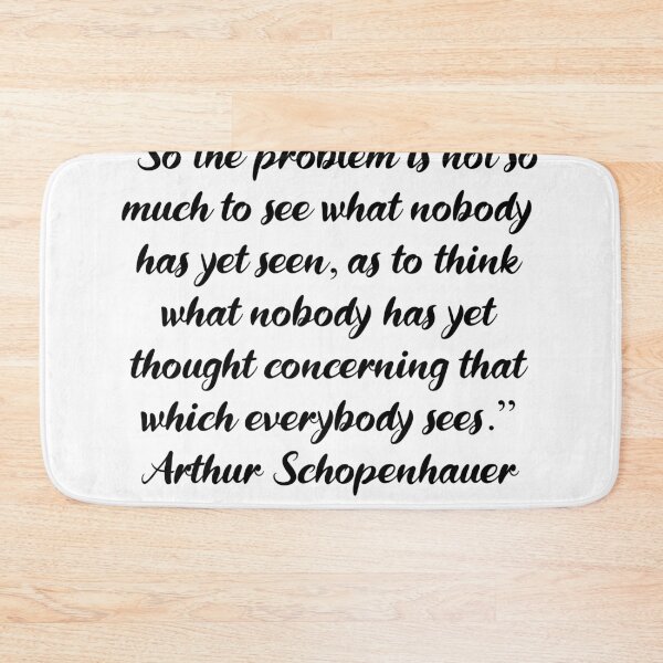Item preview, Think What Nobody Has Thought - Arthur Schopenhauer Quote designed and sold by 4ever-Undaunted.