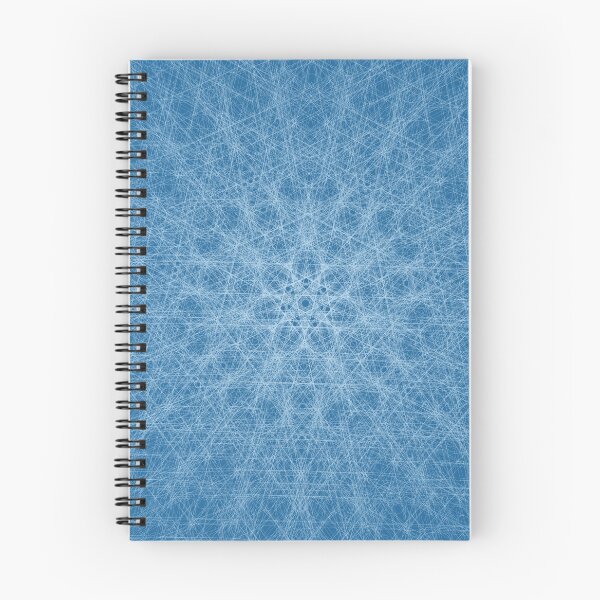 Item preview, Ocean Blue Mandala with Intricate Icy Linework designed and sold by tryandplay.