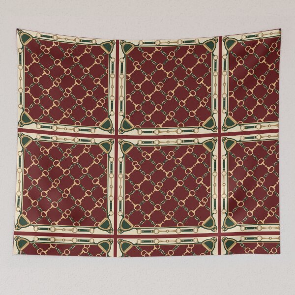 Item preview, Snaffle Grid – Equestrian Horse Bit Scarf designed and sold by astersgraphics.