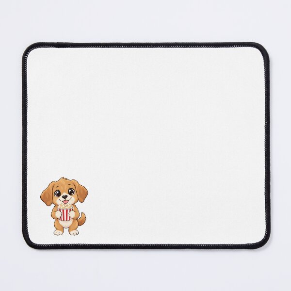 Item preview, Cute Kawaii Dog With Popcorn designed and sold by Eternalski.