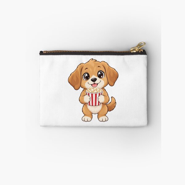 Item preview, Cute Kawaii Dog With Popcorn designed and sold by Eternalski.