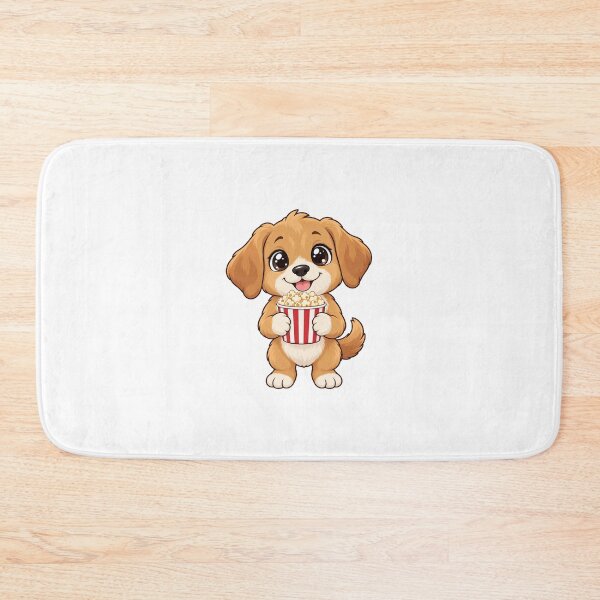 Item preview, Cute Kawaii Dog With Popcorn designed and sold by Eternalski.