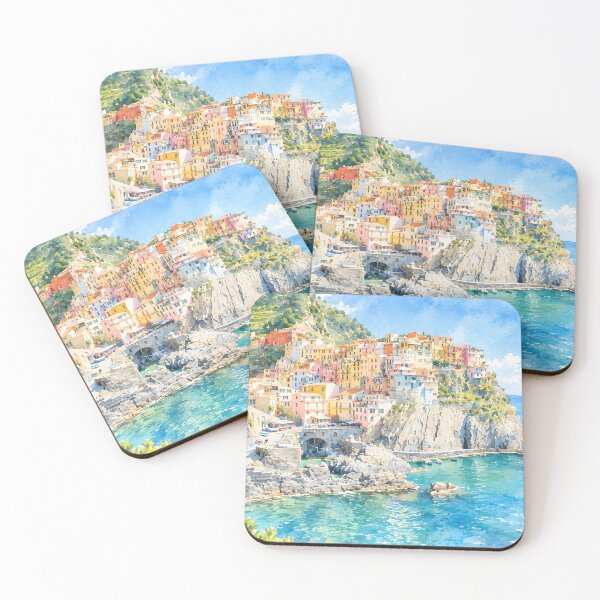 Item preview, Cinque Terre designed and sold by HOMETOWN86.