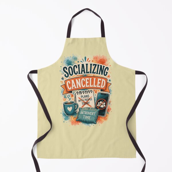 Item preview, Introvert Time Socializing Cancelled designed and sold by MarselArt.