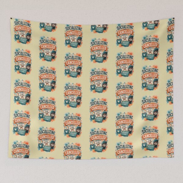Item preview, Introvert Time Socializing Cancelled designed and sold by MarselArt.