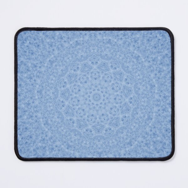 Item preview, Cornflower Blue Mandala with Delicate Frostlike Geometry designed and sold by tryandplay.