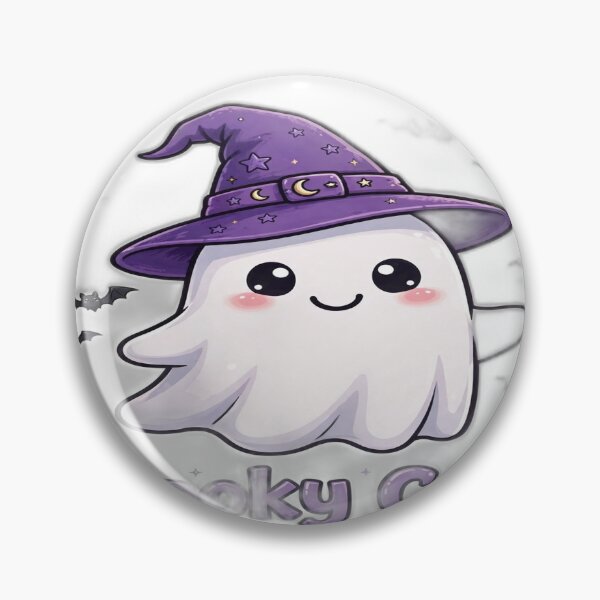 Item preview, Cute Ghost Halloween Shirt, Spooky Witch Hat Ghost Pumpkin T-Shirt designed and sold by AdliUltra.