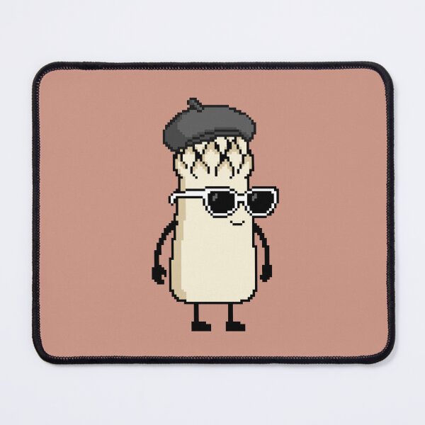 Item preview, Asparagus white Pixel with a Beret (BK) designed and sold by White Rim Mates.