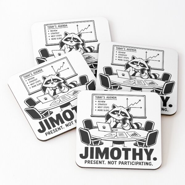Item preview, Jimothy Raccoon funny meme designed and sold by ViolettaGlass.