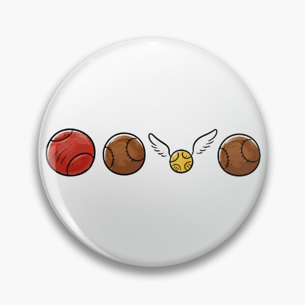 Item preview, Quidditch Balls – Quaffle, Bludgers & Golden Snitch designed and sold by pixiedustpaint.