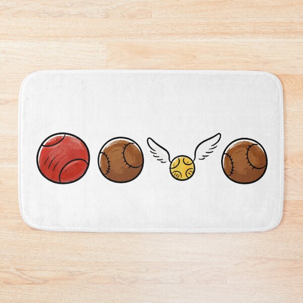 Item preview, Quidditch Balls – Quaffle, Bludgers & Golden Snitch designed and sold by pixiedustpaint.