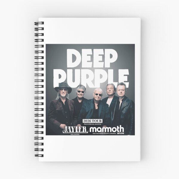 Item preview, Deep Purple Mammoth Tour 2026 Portrait designed and sold by MutationStation.
