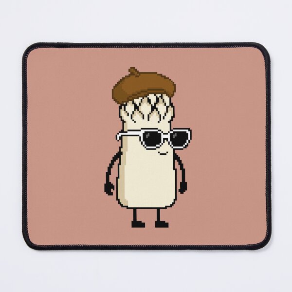 Item preview, Asparagus white Pixel with a Beret (BR) designed and sold by White Rim Mates.