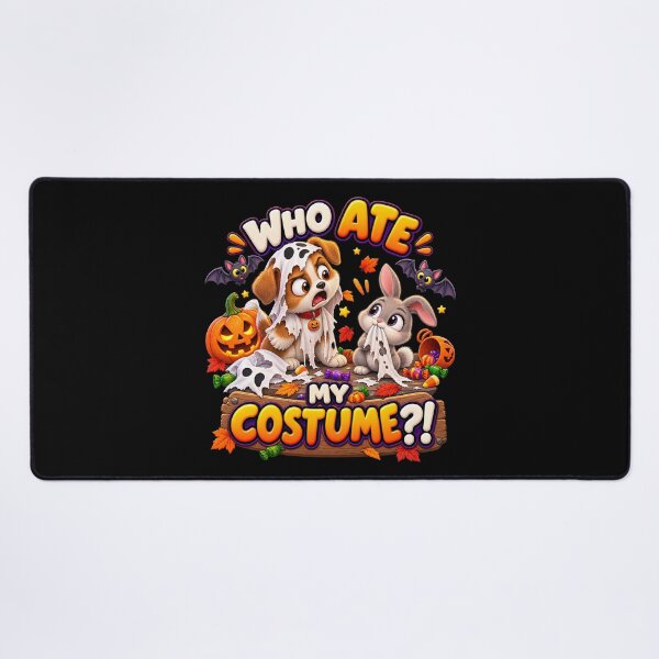 Item preview, Who Ate My Costume Funny Halloween Dog designed and sold by Yomere.