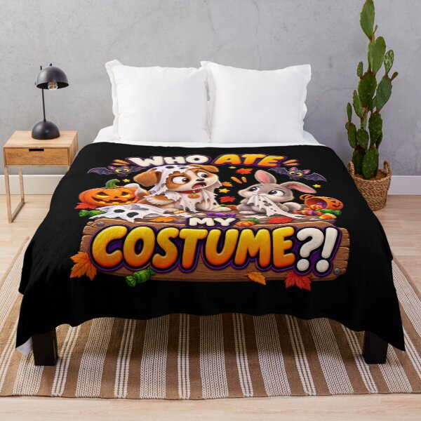 Item preview, Who Ate My Costume Funny Halloween Dog designed and sold by Yomere.