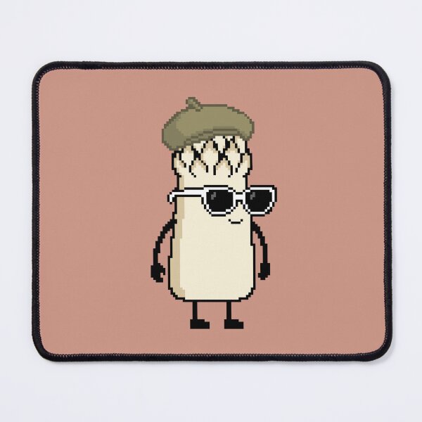 Item preview, Asparagus white Pixel with a Beret (KH) designed and sold by White Rim Mates.