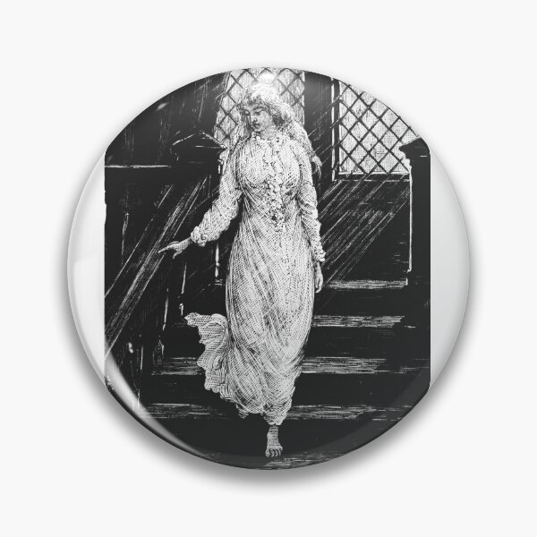 Item preview, Vintage The Haunted House Victorian Gothic Engravin Plate designed and sold by Antique Science Press.