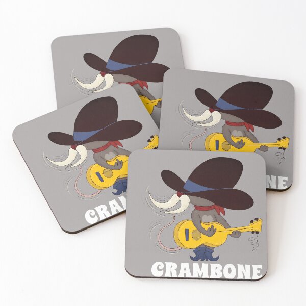 Item preview, Crambone Cowboy Musician Guitar T-Shirt-17 designed and sold by EnzoMarino.