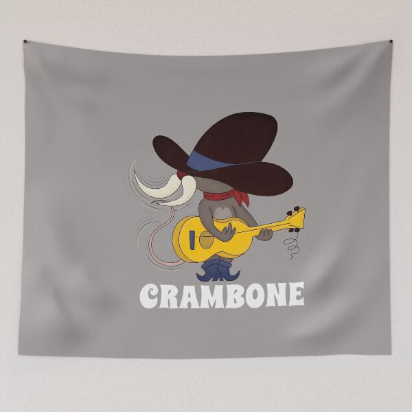 Item preview, Crambone Cowboy Musician Guitar T-Shirt-17 designed and sold by EnzoMarino.