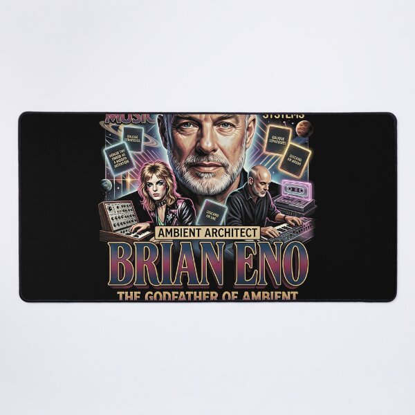 Item preview, Retro Vintage Brian Eno designed and sold by Fillinheart.