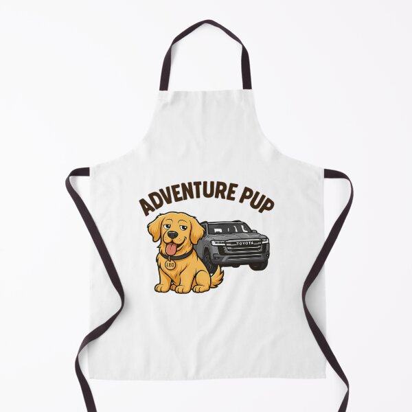 Item preview, Adventure Pup  Dog And Suv Art designed and sold by enrique-moyer.