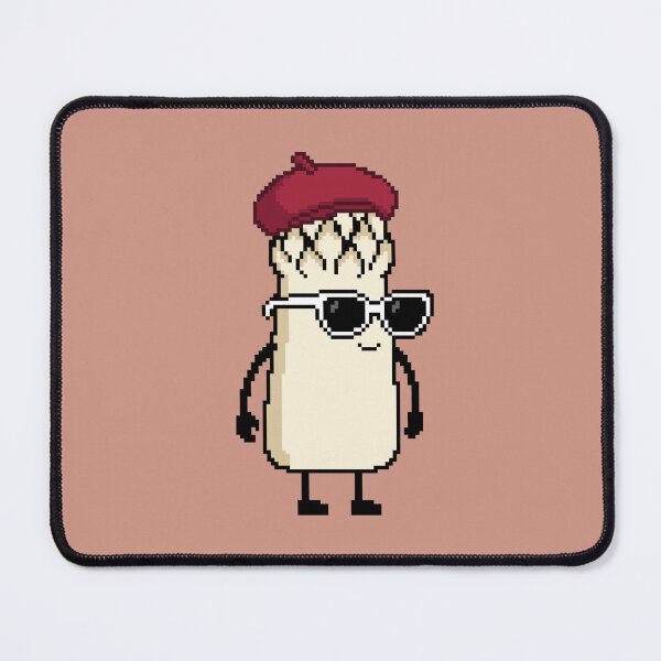 Item preview, Asparagus white Pixel with a Beret (RD) designed and sold by White Rim Mates.