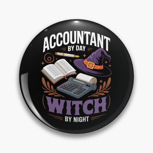 Item preview, ACCOUNTANT BY DAY WITCH BY NIGH designed and sold by jkrphoto.