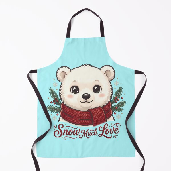 Item preview, Snow Much Love - Cute Polar Bear - Christmas designed and sold by GlimTig.