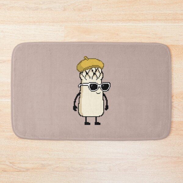 Item preview, Asparagus white Pixel with a Beret (YL) designed and sold by White Rim Mates.