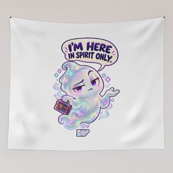 Item preview, Here in Spirit Only Ghost designed and sold by eWproject.