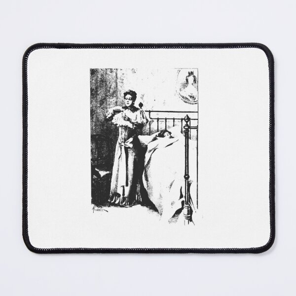 Item preview, Vintage Ghostly Tales Haunted Gothic Woodcut Plate 12 designed and sold by Antique Science Press.