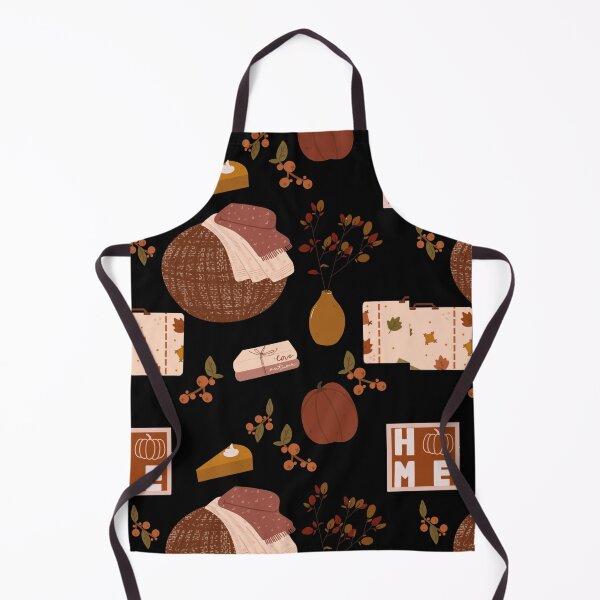 Item preview, Cozy Hygge Fall Pumpkin Pie Blanket Book Black Pattern designed and sold by FestivityFinds.