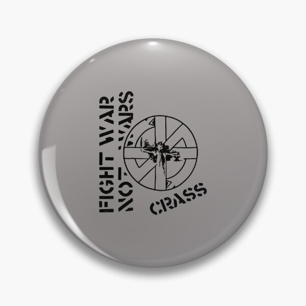 Item preview, Crass Fight War Not Wars Anarchy Punk Logo-78 designed and sold by EnzoMarino.