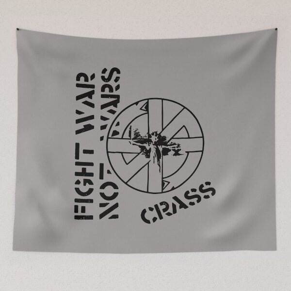 Item preview, Crass Fight War Not Wars Anarchy Punk Logo-78 designed and sold by EnzoMarino.