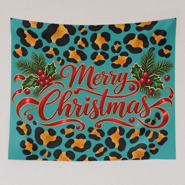 Item preview, Merry Christmas Animal Print  avocado shaped Apparel Design designed and sold by annenambiro.
