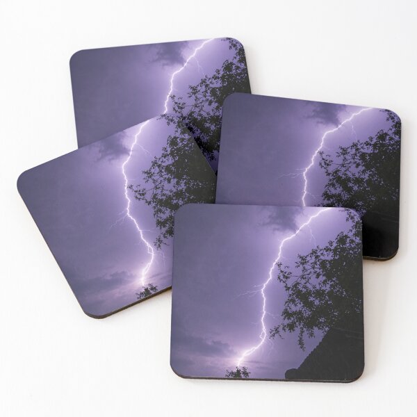 Item preview, Electric Sky, A Brilliant Bolt of Lightning Piercing the Night designed and sold by Astute-Artio-Photography.