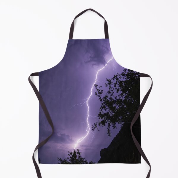 Item preview, Electric Sky, A Brilliant Bolt of Lightning Piercing the Night designed and sold by Astute-Artio-Photography.