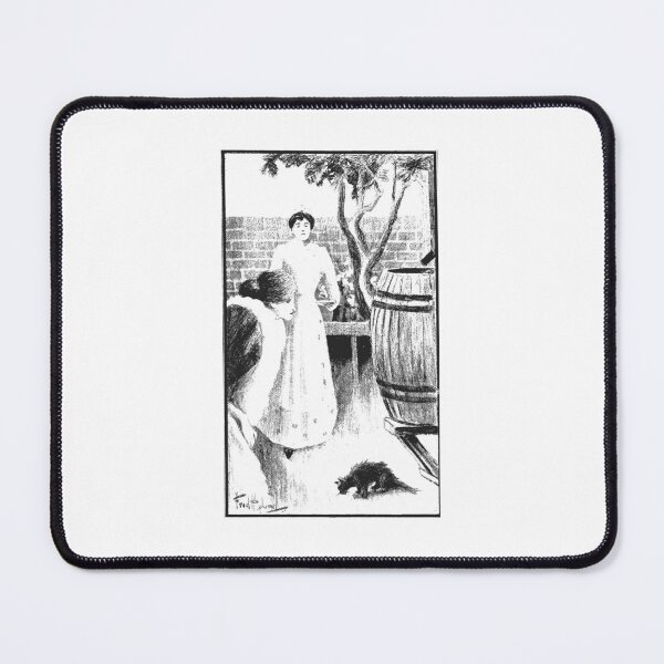 Item preview, Vintage Ghostly Tales Haunted Gothic Woodcut Plate 13 designed and sold by Antique Science Press.